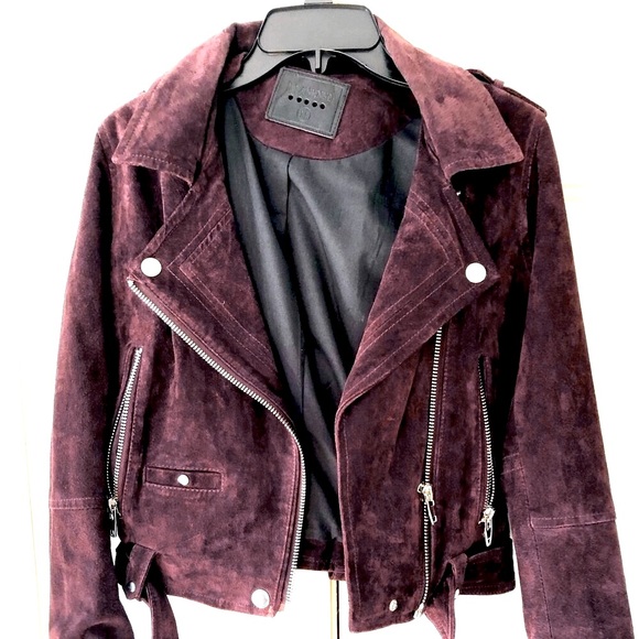 BlankNYC Suede Moto jacket - Picture 1 of 3